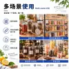 100 Latas Selladas Botellas y Frascos de Plástico Transparente de Boca Ancha para Mascotas al por Mayor, Frascos de Almacenamiento para Envasado de Té de Flores, Frascos de Plástico al por Mayor
