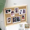 Tablero de Exhibición de Collares de Madera Retro Colgante de Pared Xiuhe Marco Colgante para Joyería de Cabeza Pendientes Almacenamiento de Pendientes Puesto de Exhibición