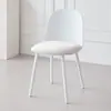 Mesa de Jantar e Cadeiras para Apartamento Pequeno, Cadeiras Estilo Creme, Recepção e Área de Descanso para Negociação de Loja de Sobremesas e Chá de Leite com Cadeiras com Encosto