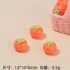 Mini Frutas Artificiais de Desenho Animado Brinquedos Criativos de Comida Artesanais DIY Cola de Creme Resina Pequenos Acessórios Materiais para Joias Atacado