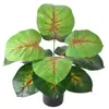 Plantas verdes artificiales superventas transfronterizas: violeta, monstera, plantas colgantes, flores artificiales para decoración interior y exterior de sala de estar en casa