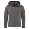 2025 Nueva Chaqueta Casual Cruzada de Terciopelo Austriaco de Doble Cara para Hombre, Cardigan con Cremallera, Chaqueta con Capucha, Ropa para Hombre