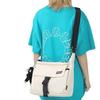 Bolso de mensajero para parejas, bolso de hombro informal japonés, moderno y genial, bolso de estudiante para trabajo, bolso de mensajero de hombro de gran capacidad para mujer