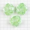 Flores de Pegamento Crema DIY Flor de Rosa Material de Perla de Imitación ABS Funda de Teléfono Accesorios para el Cabello Accesorios