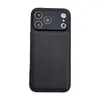 Funda adecuada para iPhone 18 Pro con textura de cuero de lichi, Funda protectora anticaídas de cuero PU para Apple 18 Pro Max