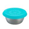 Taza para Salsa de Acero Inoxidable 304 Tapa de Silicona Taza para Dip Aderezo de Tomate para Ensalada Bento Mini Caja para Condimentos Taza para Salsa
