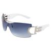 Gafas de sol polarizadas sin marco, resistentes al viento, para pesca, ciclismo, deportes al aire libre, gafas de sol transfronterizas