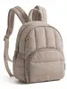 Mini mochila para mujer más vendida transfronteriza, bolso de hombro ligero de plumón, acolchado casual impermeable para viajes y escuela