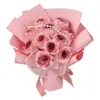 Dia dos Namorados Chinês Ins Manta de Luxo Buquê de Rosas Flor Imortal Flor Artificial Pronta Presente de Aniversário para Namorada