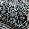 En Stock Tela Bordada de Algodón y Lino Estilo Japonés de Dibujos Animados Bordado Acolchado para Bolsas, Chalecos, Manualidades DIY Bordado Plano
