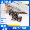 Acessórios de Grampo de Cabelo com Enchimento de Algodão Estampa de Leopardo Retrô Materiais Artesanais DIY Acessórios para Roupas Sapatos Meias Chapéu Laço Estampa de Leopardo