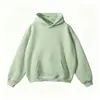 Nueva colección de otoño e invierno para hombre y mujer: Sudaderas y sudaderas con capucha de corte holgado, forradas de forro polar, modernas, con hombros caídos, de color liso, disponibles en stock para venta al por mayor y uso casual.