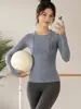Camisetas Esportivas Populares Cuidadosamente Selecionadas, Roupas para Yoga, Tops de Manga Longa para Corrida e Fitness em Casa de Secagem Rápida, Tops para Treino de Dança para Mulheres