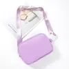 Bolsa Estilo Lulu en Stock, Riñonera Impermeable, Bolso de Pecho para Deportes y Running, Bolso Cruzado Estilo Lulu para Hombres y Mujeres, Casual y Versátil
