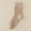 Calcetines de Media Caña para Mujer Felpa Invierno Piso Rizo Calcetines Invierno Forro Polar Gruesos Cálidos Toalla Calcetines Otoño e Invierno Venta al por Mayor