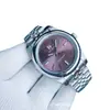Libro de registro Oyster Watch Rolex Automático Mecánico Reloj de Pareja Correa de Acero Reloj de Pulsera para Hombre y Mujer Resistente al Agua Reloj de Pulsera de Moda de Gama Alta