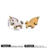 Múltiples Estilos de Collares de Acero Inoxidable con Mascotas de Dibujos Animados, Colgantes de Gato, Perro, Conejo, Accesorios para Collares, Pendientes, Pulseras DIY