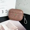Nova textura de grão de madeira adequada para capa de fone de ouvido AirPods Pro 3, couro sintético PU, universal para a nova 4ª geração, capa rígida de PC, estilo executivo