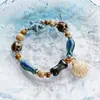 Pulseira de Cerâmica com Design Exclusivo, Sensação de Luxo, Doce e Versátil, Artística, Simples, Fresca, Pulseira da Série Oceano para Mulheres