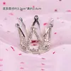 Decoração de Festa de Aniversário Mini Coroa de Diamante Decoração de Bolo Princesa Coroa de Strass Completa Cena de Menina Vestir