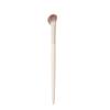 Cepillo de nariz de porcelana de nube con forma de abanico a la mitad, lana pura, hoz, cepillo biselado para contorno, pincel para iluminador y maquillaje radiante, herramientas de belleza