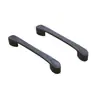 Muebles Infantiles Moderno Americano Minimalista Puerta de Gabinete Manija de Plástico ABS Puerta de Gabinete Armario Manija de Goma Ferretería para Muebles