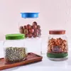 Fábrica Fonte Atacado a Pronta Entrega Presente de Ano Novo Pote Selado Biscoito de Nozes Goji Berry Alimentos Animal de Estimação Pote Plástico Transparente
