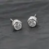 Brincos Statement para Homens, Estilo Minimalista Moderno e Único, Brincos de Letra Cravejados com Diamantes, Modernos e Versáteis, Acessórios de Orelha Geométricos Criativos para Homens