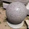 Fabricante Personalizado Esfera de Granito Plaza Escolar Parque Bola Obstáculo Bola Coche Parada Bola Pilar de Piedra Parada Coche Piedra