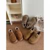 Famosos en Internet Antideslizantes Cálidos Plataforma de Pedal Zapatos de Algodón para Mujer Invierno 2024 Nueva Llegada Forrados de Felpa Retro Maomao Zapatos Birken