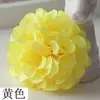 Cabeza de flor de crisantemo de simulación directa de fábrica, bola, flor de boda, pared, camino, arco, fotografía, arreglo floral, crisantemo, venta al por mayor