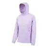 Jaqueta de Proteção Solar Tech de Verão para Pele, Disponível em Várias Cores, Corte 3D, Respirável, Jaqueta com Capuz de Proteção Solar Atacado