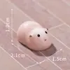 Micro Paisagem Desenho Animado Fofo Mini Porquinho da Índia Estatueta DIY Artesanato de Resina Criativo Decoração de Carro de Mesa Pequeno Ornamento