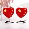 Pequeños Regalos Día Nacional Pasador de Amor Bandera Nacional Tocado de Bandera Banda para el Cabello con Bandera Pequeña Accesorios Puesto Código de Barrido Actividades Pequeños Regalos