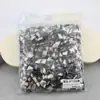 Paquete Completo al por Mayor 360 Arte para Uñas Gris Transparente Negro Transparente Diamante Accesorios Oscuros Super Brillantes Corazón Torcido Corazón de Amor Cuadrado Gordo Accesorios para Uñas Diamante