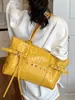 2026 Moda Casual Nueva Estilo Hong Kong Retro Gran Capacidad Color Sólido Bolso de Hombro Cruzado para Mujer Bolso de Mano