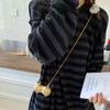 Mini Bolso de Cadena Diamantado de Cacahuete Acrílico 2025 Diseño de Moda Tendencia para Niñas Bolso Cruzado de Hombro para Pintalabios Mujeres