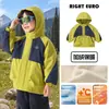 Jaqueta Impermeável para Meninos Europeus de Inverno com Plus Velvet Plus Velvet Top para Bebê 2026 Nova Roupa Infantil Roupas Infantis Roupas de Inverno