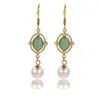 Nuevos Pendientes Clásicos Estilo Chino para Mujer, Accesorios Cheongsam Chino, Exquisitos Elegantes, Pendientes Estilo Étnico Retro, Pendientes, Joyería