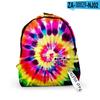 2021 Amazon Transfronterizo Nuevo Tie-Dye Estudiante Diario Impreso en 3D Calle Tela Oxford Mochila Cordón de Moda