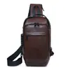 Atacado Transfronteiriço Nova Bolsa de Peito para Deslocamento Diário e Viagens de Negócios, Bolsa de Ombro Masculina Elegante e Versátil