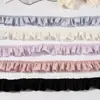 Falda plisada perlada Cinta Accesorios para el cabello DIY Fabricación de moños Cinta de encaje Decoración de flor Cinta de embalaje
