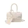 Bolsa Feminina 2026 Primavera/Verão Novo Estilo Versão Coreana Tendência Bolsa Transversal Moda Casual Design Color Block Bolsa de Axila