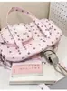 Bolsa Ita de Ángel Bidimensional Estilo Yabi Ligero Estilo Coreano Estampado de Estrellas Concierto Observación de Estrellas Hombro Único Debajo del Brazo Portátil Bolsa para Muñecas
