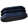 Protectores Antideslizantes para Patas de Silla, Protectores de Plástico Negro para Pies, Cubiertas Triangulares para Pies, Tapones Internos de Forma Ovalada, Protectores Redondos para Patas de Taburetes, Protectores para Patas de Mesas y Sillas