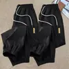 Pantalones Largos de Seda Helada de Verano para Hombre, Corte Holgado, Pantalones Deportivos Casuales para Hombre con Sensación Helada, Pantalones Jogger Harem Transpirables de Secado Rápido, Pantalones Casuales para Hombre