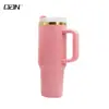 [Lembrança de Escritório de Primavera] Caneca Térmica de Aço Inoxidável Qan304 com Separação de Chá e Água, Garrafa de Água Portátil de Grande Capacidade