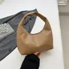 2026 Nuevo Bolso de Mano Informal Simple de Color Sólido Estilo Bolita Bolso de Mano Elegante Bolso de Moda para Mujer