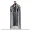 Halloween cinza morte fantasma pendurado vampiro festa de terror tecido adereços de campo