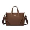 2025 Nueva Bolsa para Laptop para Mujer Portátil Gran Capacidad Maletín de Negocios Bolso de Hombro Cruzado para Viajes y Uso Diario